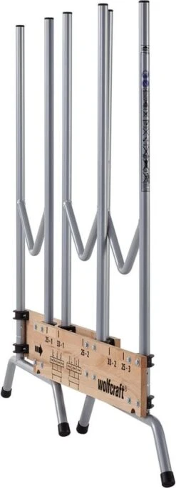 Wolfcraft - Professionele Zaagbok - Voor Kettingzaag - Hout - Opbouwbare, Stabiele Zaagbok Voor Brandhout - 5121000 - 10 JAAR GARANTIE -Tuin-Gereedschap Winkel 432x1200