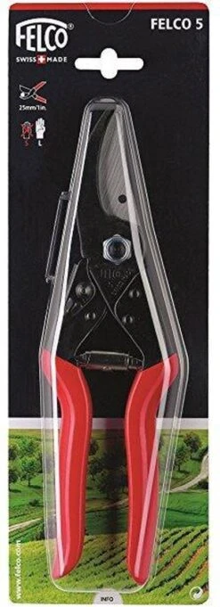 Felco 5 Snoeischaar - Voor Grote Handen - Max. Knipdiameter 25 Mm - Lengte 225 Mm -Tuin-Gereedschap Winkel 435x1200