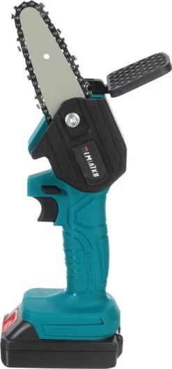 Merkloos Mini Accu Kettingzaag - 4 Inch Elektrische Boomzaag - Handkettingzaag - Met 2 Accu En 1 Oplader - Voor Tuinboom Ranch Bomen Snijden Hout- Blauw -Tuin-Gereedschap Winkel 560x1200