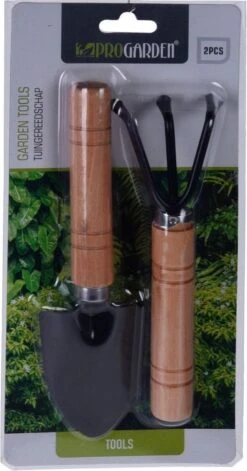 Pro Garden Schep En Hark Mini - Kinderen - Kamerplanten - Tuingereedschapsetje - Tuinieren -Tuin-Gereedschap Winkel 629x1200