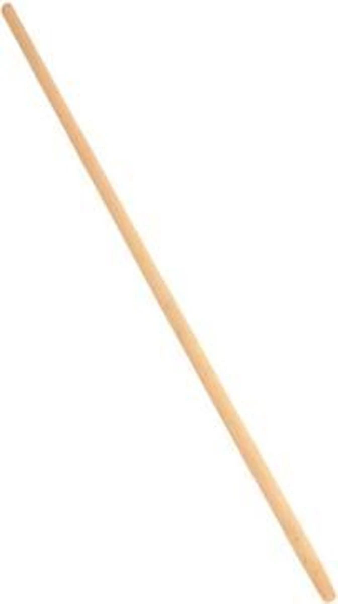 Betra Houten Universele Bezemsteel - 150 Cm - Met Klem Uiteinde 4 Betra Houten Universele Bezemsteel - 150 Cm - Met Klem Uiteinde - Afbeelding 2